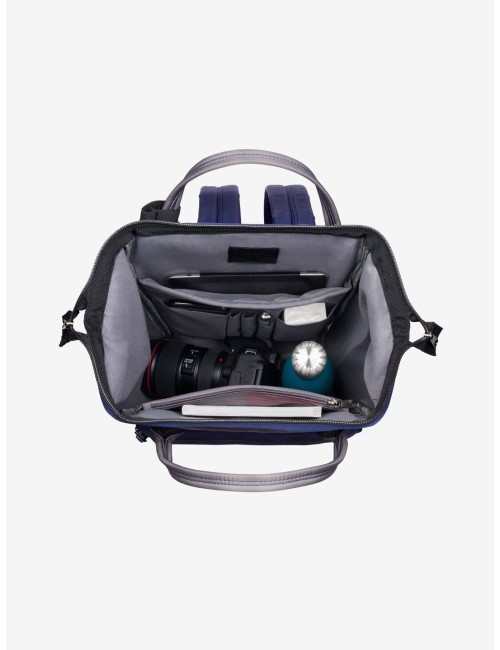 Marea BagPack Navy/Grey – Recycled Water-Resistant Backpack