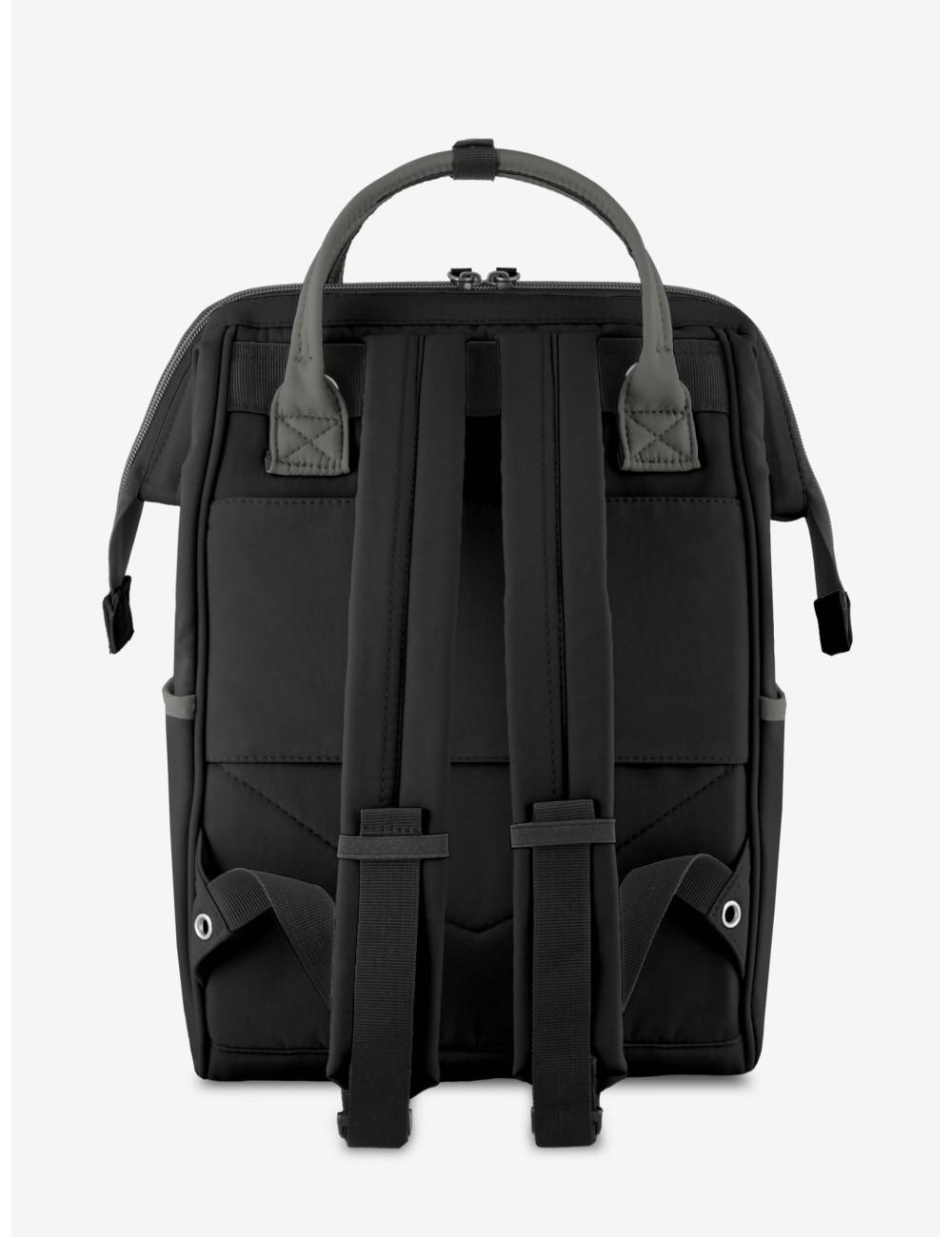 Rio Nero/Grigio Zaino Borsa tessuto riciclato idrorepellente