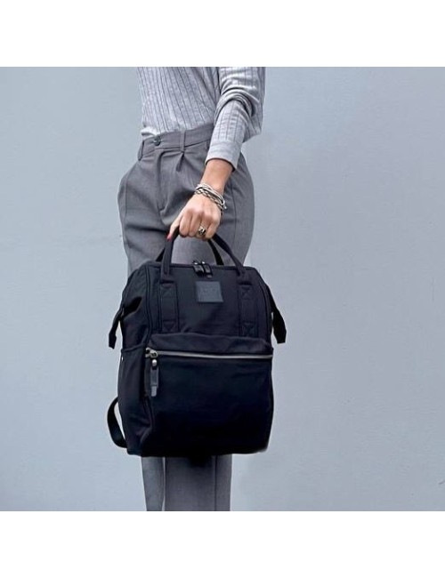 Rio Nero Zaino Borsa tessuto riciclato idrorepellente