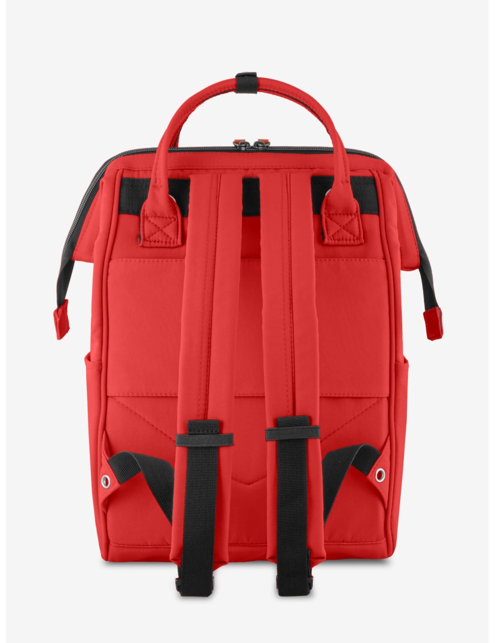 Calle Rosso Zaino Borsa tessuto riciclato idrorepellente