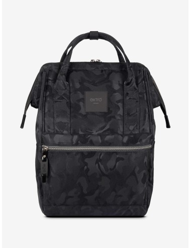 Squero Nero Camouflage Zaino Borsa tessuto riciclato idrorepellente