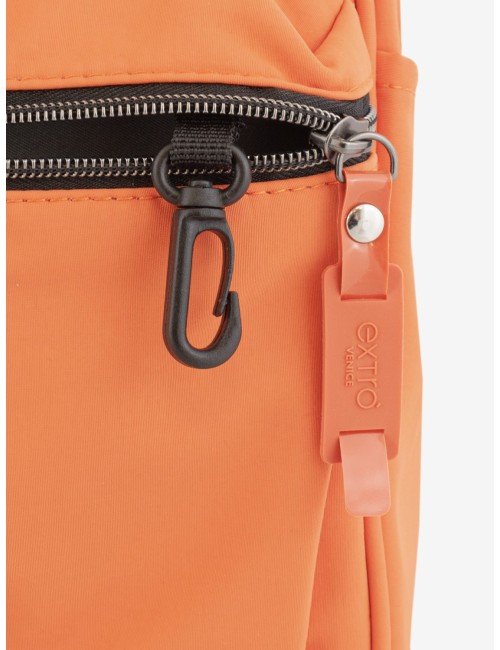 Calle Arancio Zaino Borsa tessuto riciclato idrorepellente