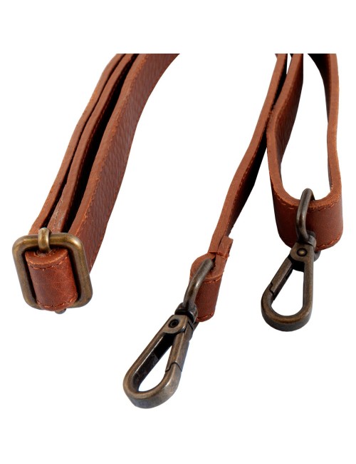 Tracolla pelle Tuscany -Made in Italy