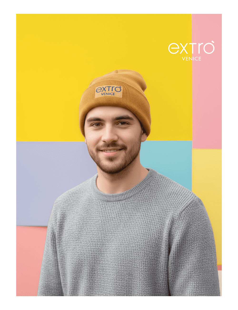 Berretto Extò Venice - Mustard