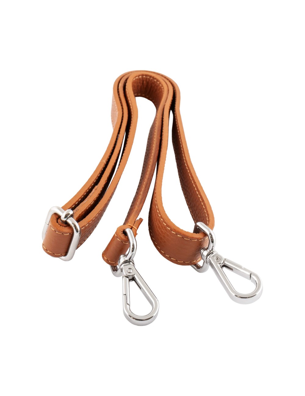 Tracolla Marrone pelle - Made in Italy