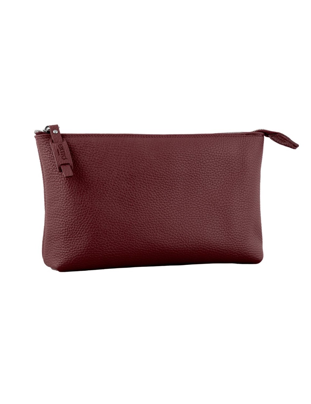 Bordeaux Leather Pouch | Handmade in Venice | Extrò