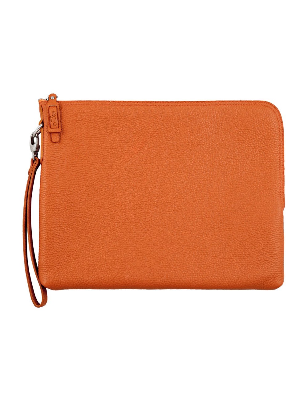 Porta PC Pelle Arancio | Artigianale Venezia | Extrò