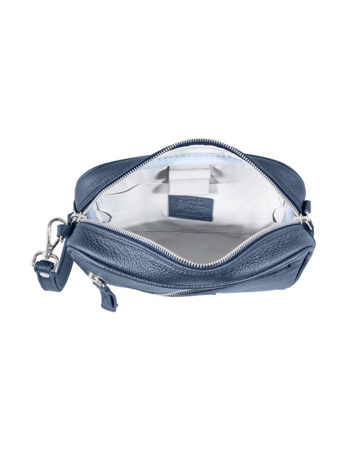 Pochette Pelle Blu | Made in Italy | Extrò Venice