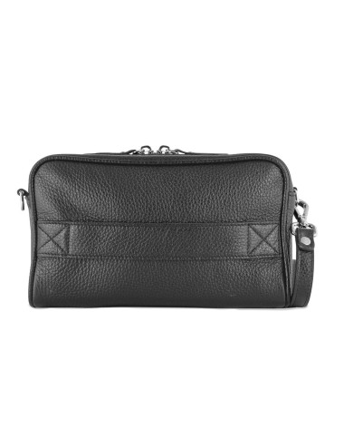 Pochette in Pelle Nera  – Made in Italy