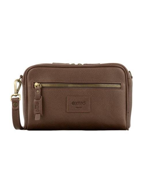 Pochette cuoio Tuscany Marrone – Made in Italy