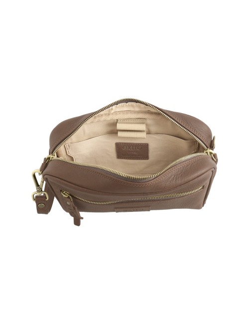 Pochette Cuoio Toscano Marrone | Made in Italy | Extrò