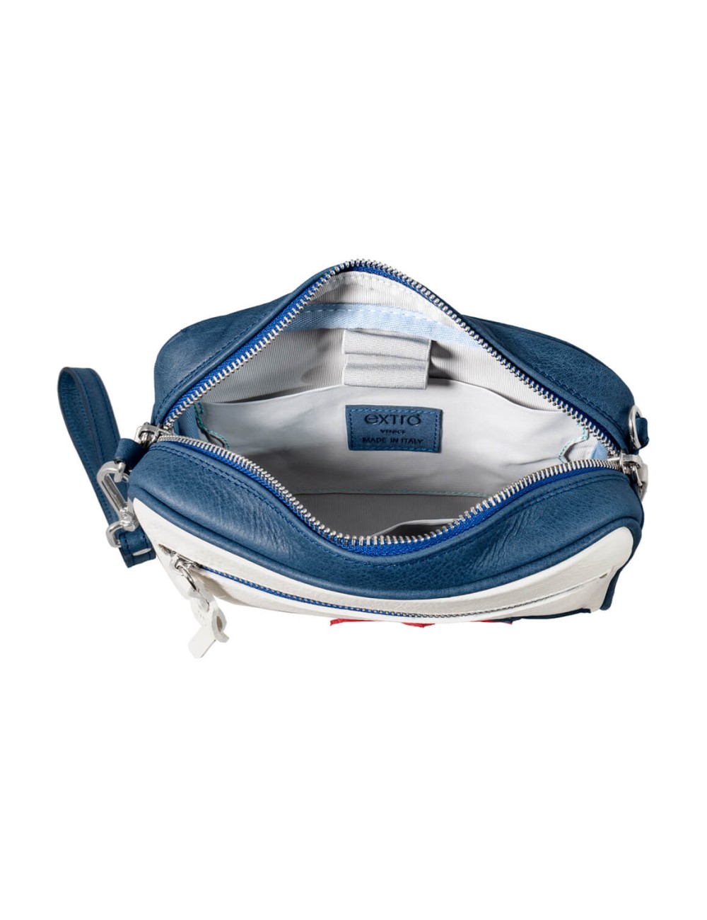 Pochette "2 Stars" Pelle Vintage - Made in Italy