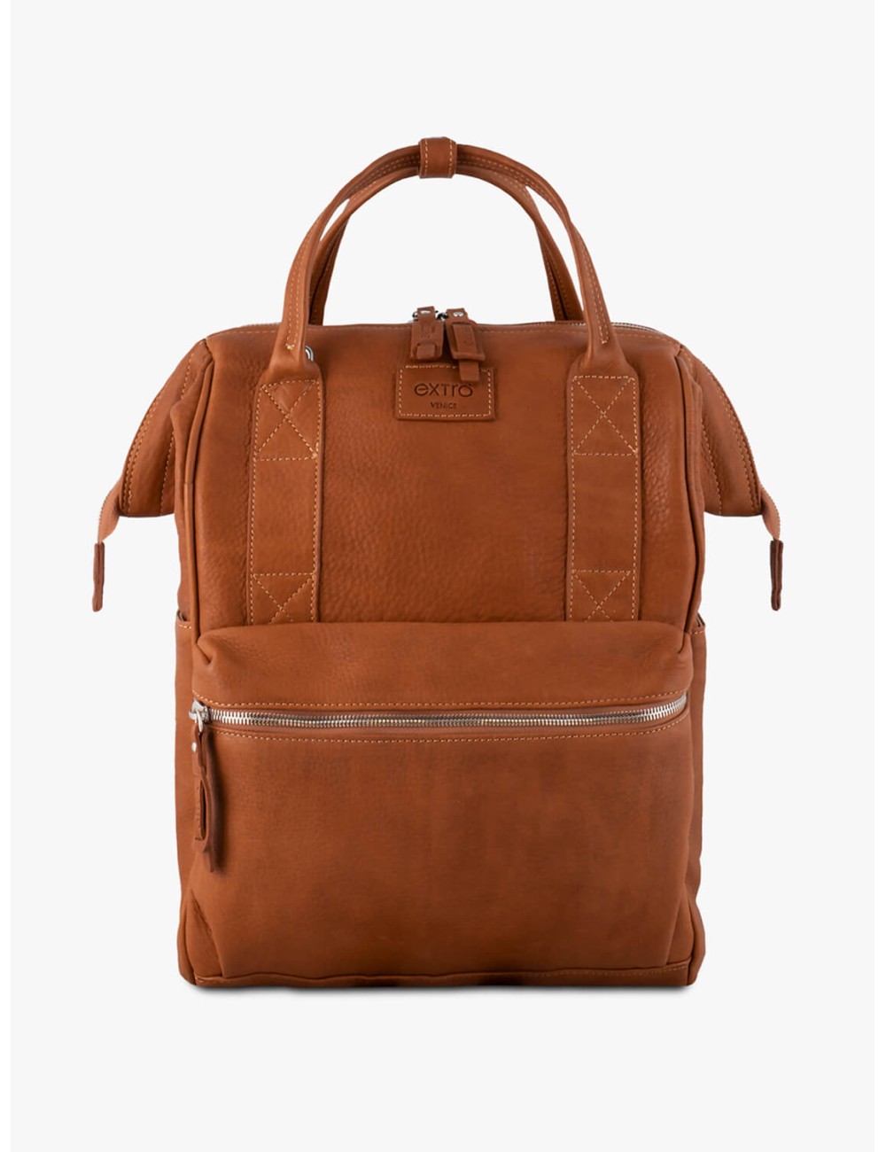 Dogana Zaino i vera pelle realizzato a mano Backpack - Made in Italy