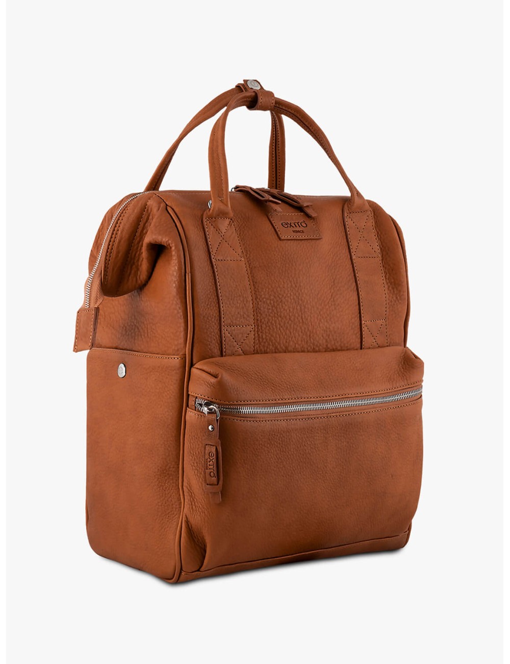 Dogana Zaino i vera pelle realizzato a mano Backpack - Made in Italy