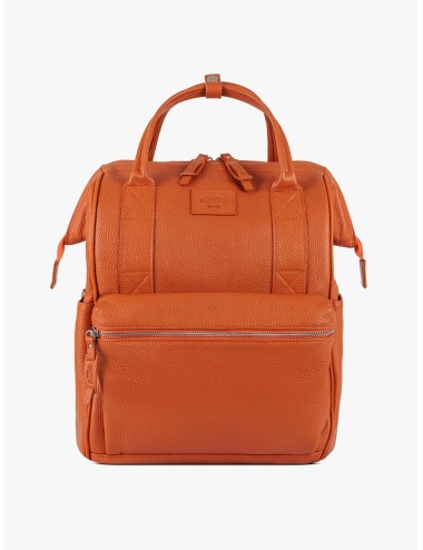 Arsenale BagPack Pelle Arancio | Made in Italy | Extrò