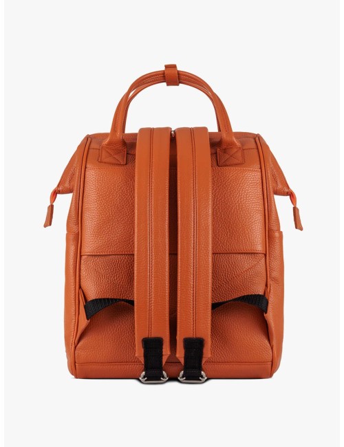 Arsenale Orange Leather BagPack | Made in Italy | Extrò