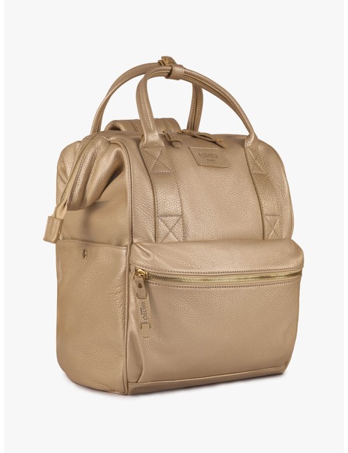 Ca' d'Oro BagPack Pelle Oro | Made in Italy | Extrò