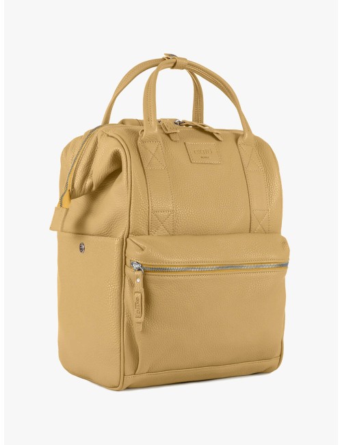 Peggy BagPack Pelle Vaniglia | Made in Italy | Extrò