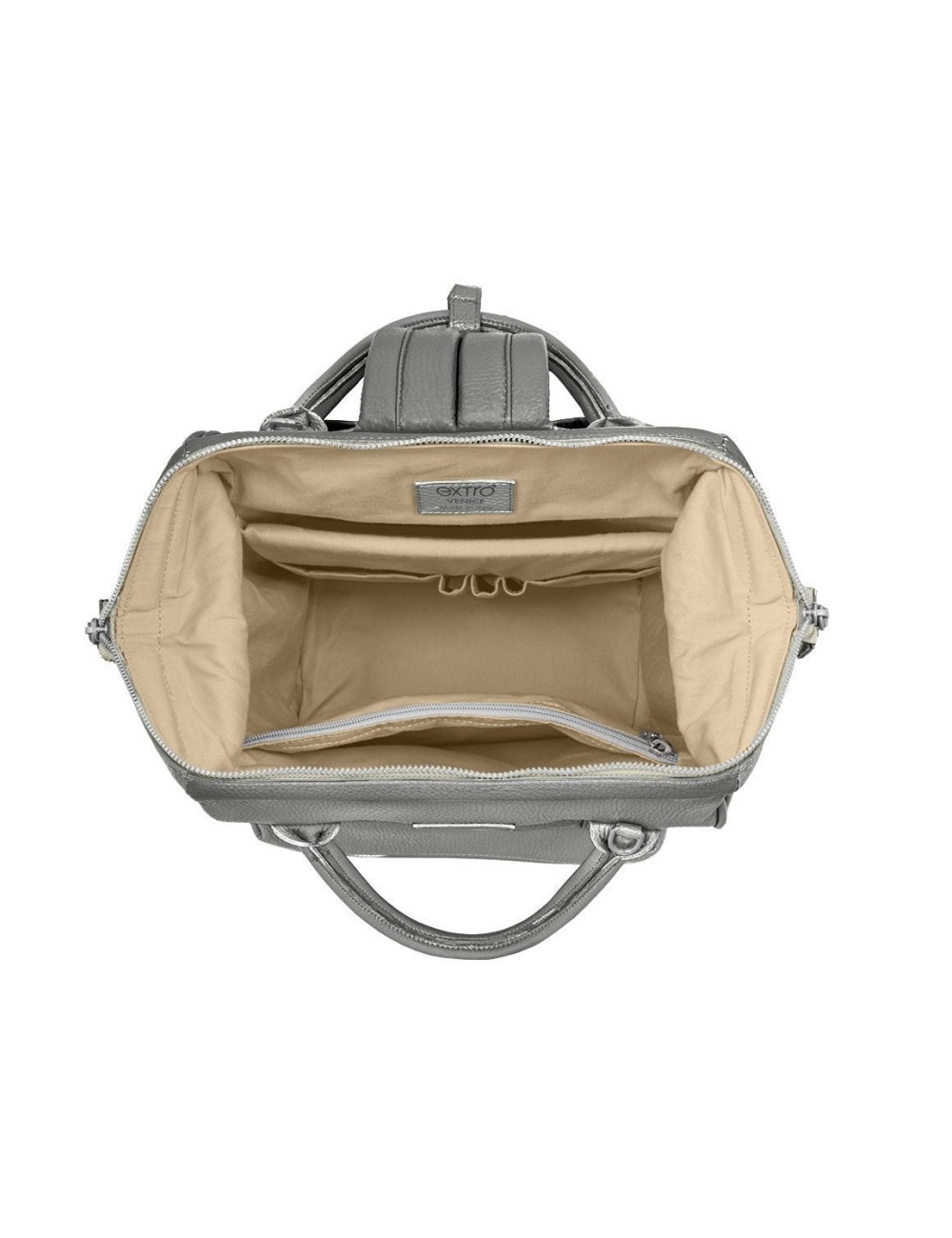 Sospiri BagPack Pelle Ice | 3 in 1 | Made in Italy