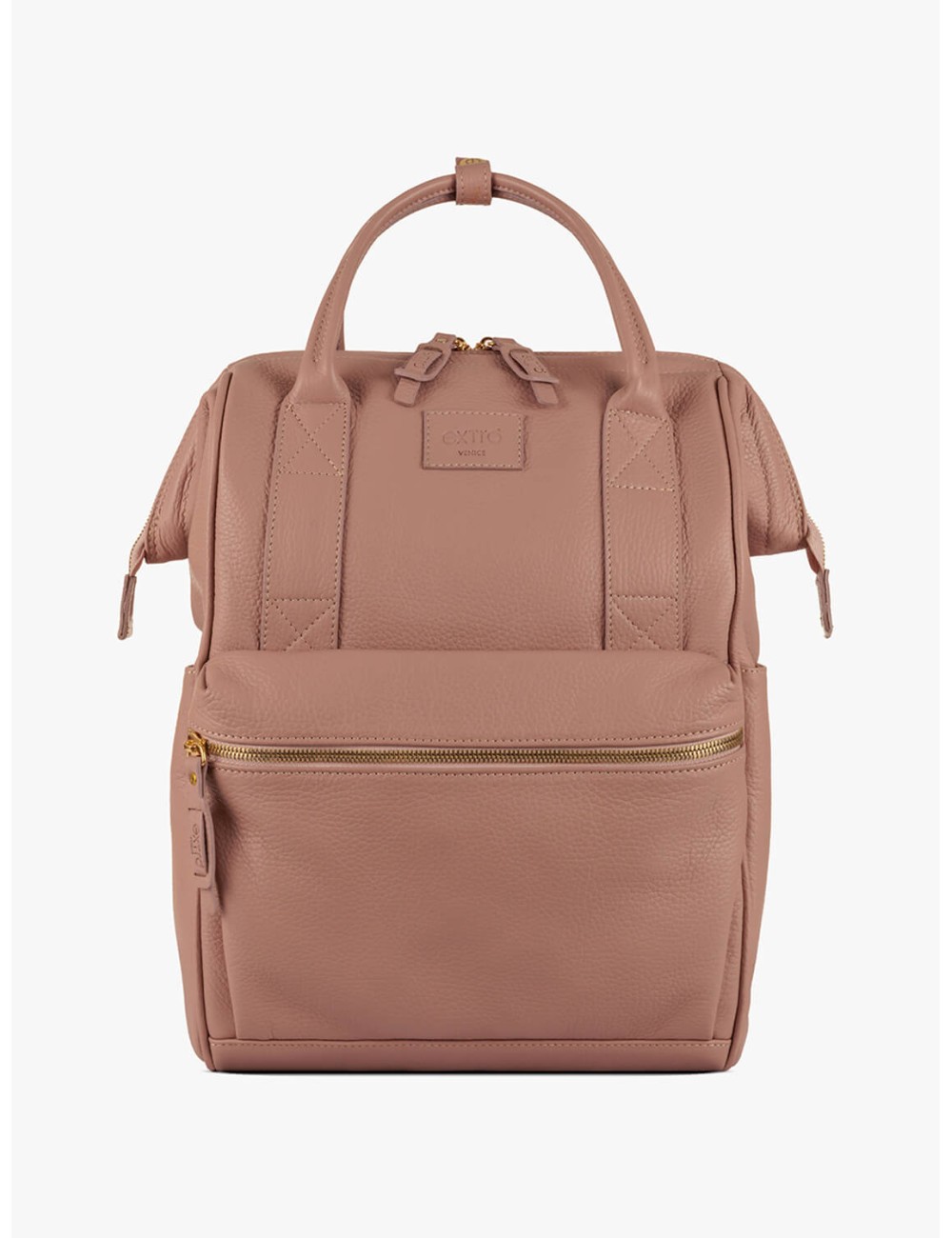 Santa Lucia BagPack Pelle Rosa | Made in Italy