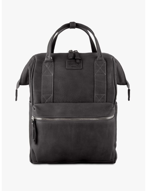 Dogana Black BagPack Pelle Toscana | Made in Italy