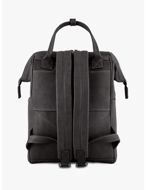 Dogana Black BagPack Pelle Toscana | Made in Italy