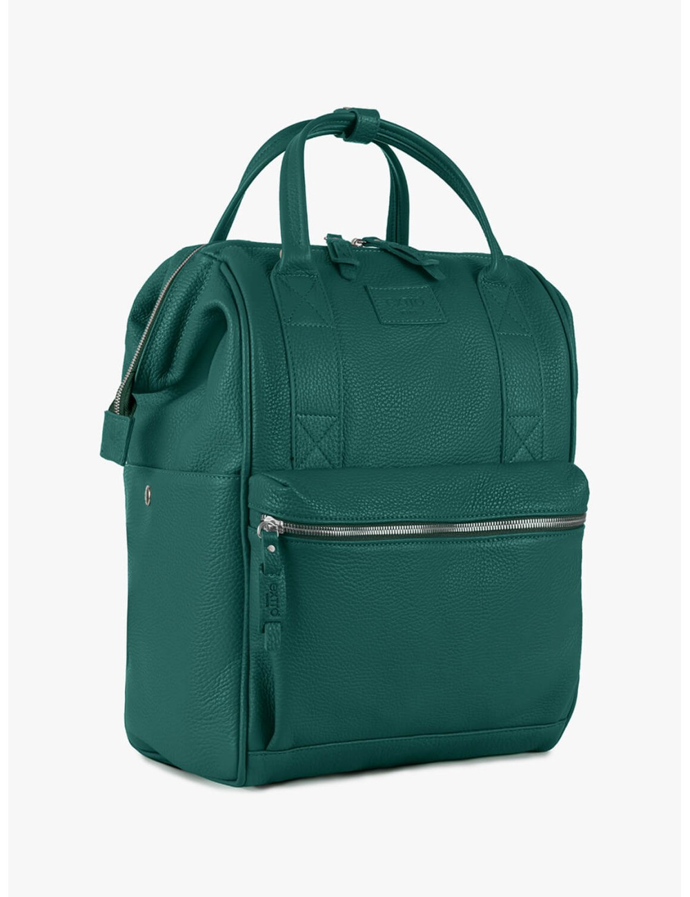 Laguna Emerald Leather BagPack | Made in Italy | Extrò