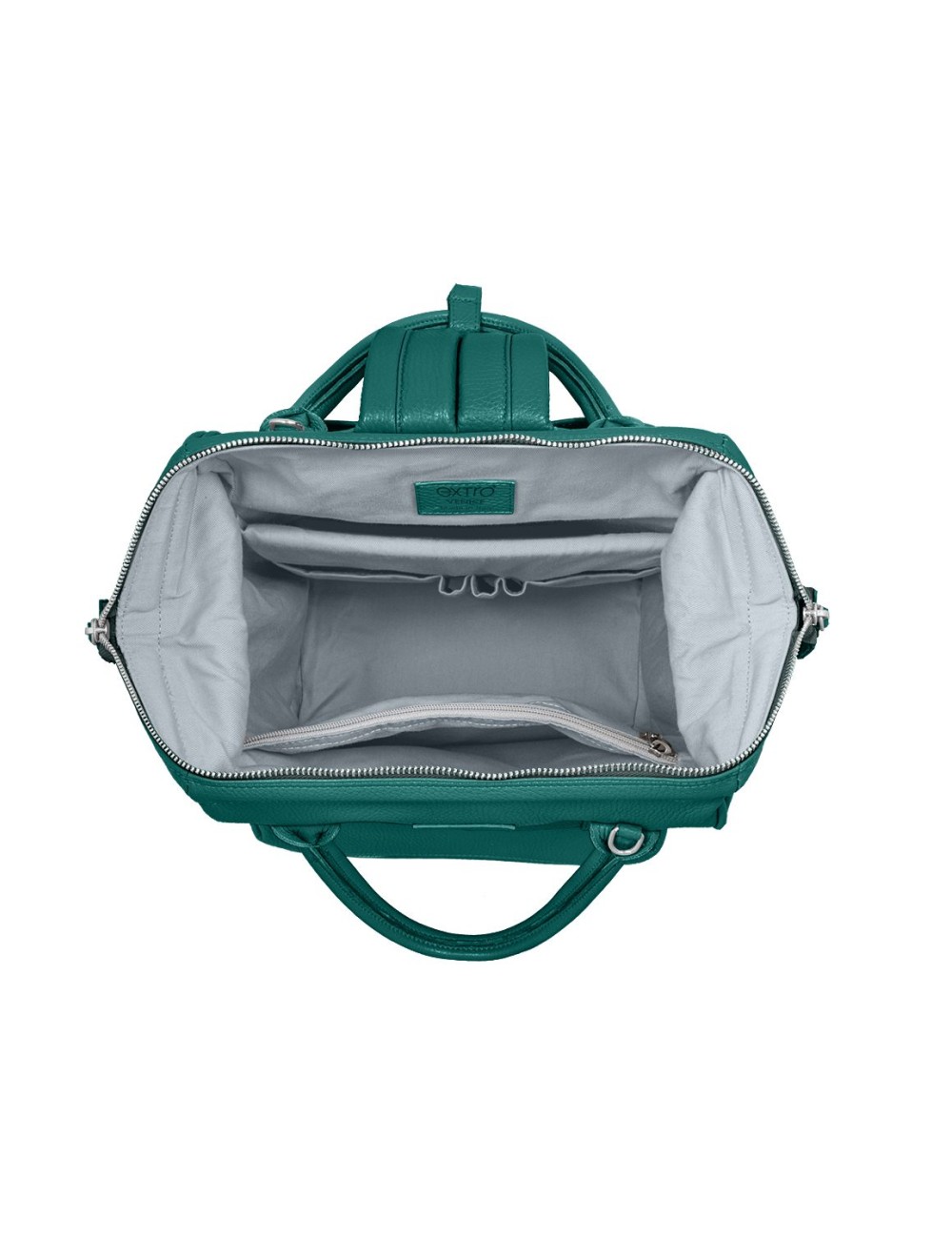 Laguna BagPack Pelle Verde | Made in Italy | Extrò