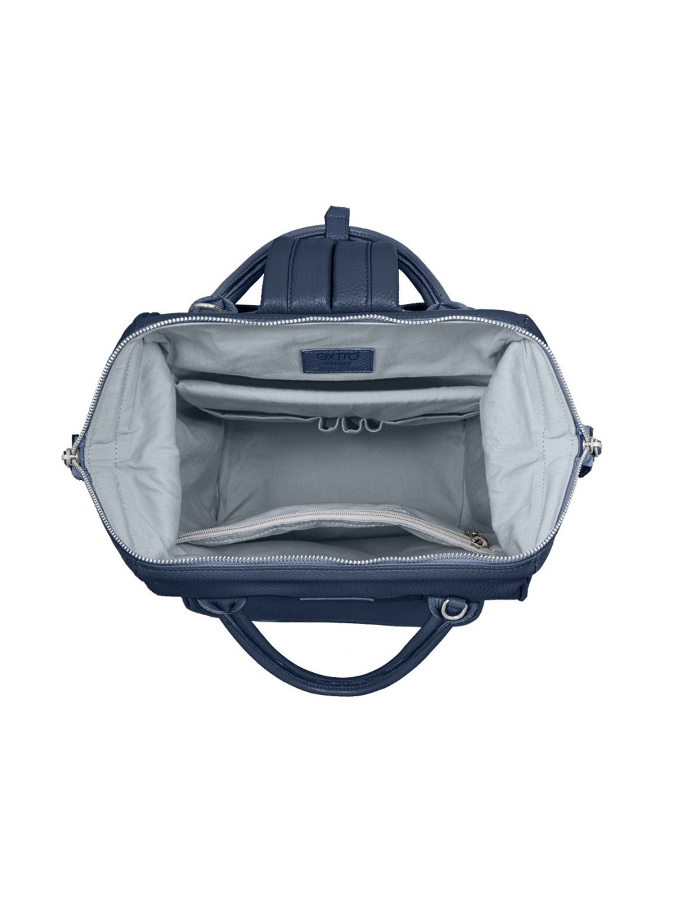 Acqualta BagPack Pelle Blu | Made in Italy | Extrò