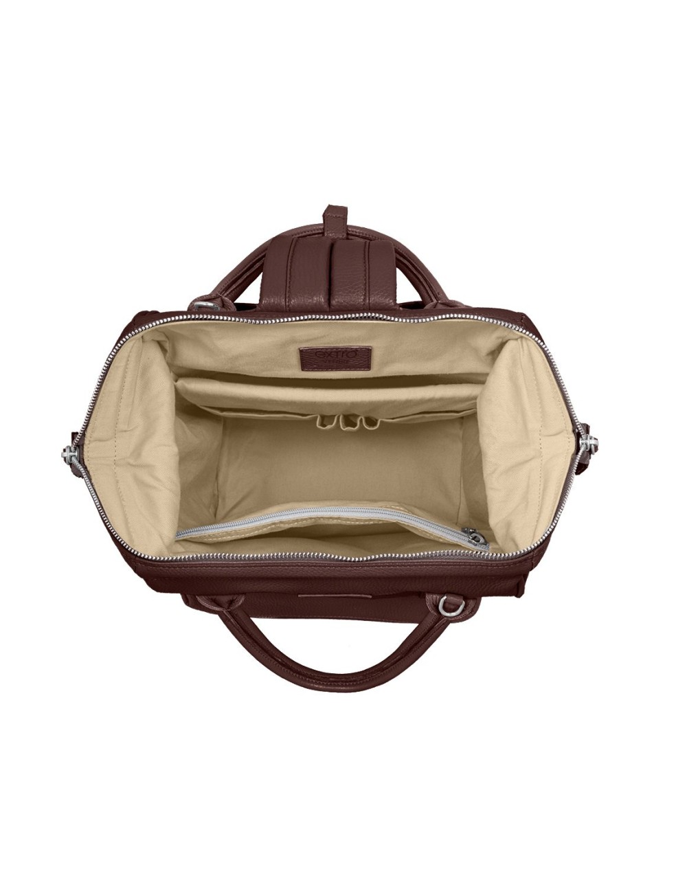 Riva Dark Brown Leather BagPack | Made in Italy | Extrò