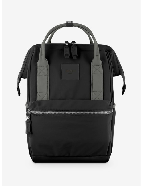 Rio Nero/Grigio Zaino Borsa tessuto riciclato idrorepellente