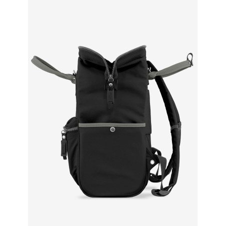 Rio Nero/Grigio Zaino Borsa tessuto riciclato idrorepellente