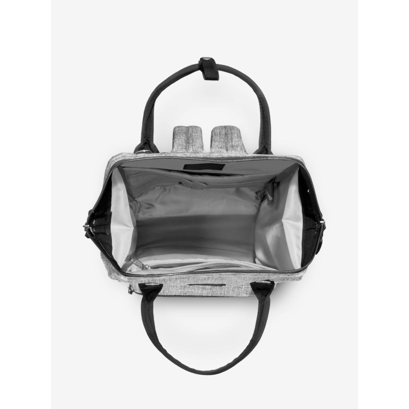 Bàcaro Grigio Zaino Borsa tessuto riciclato idrorepellente