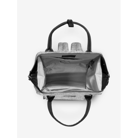 Bàcaro Grigio Zaino Borsa tessuto riciclato idrorepellente