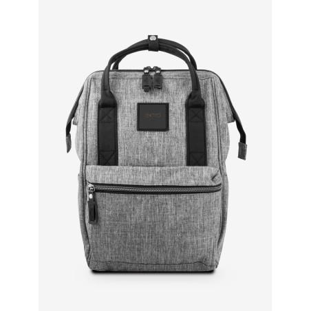 Bàcaro Grigio Zaino Borsa tessuto riciclato idrorepellente