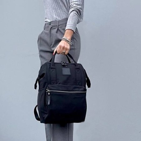 Rio Nero Zaino Borsa tessuto riciclato idrorepellente