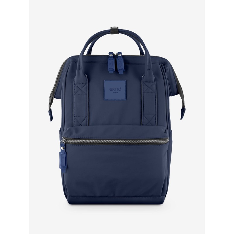Casanova Blu Navy Zaino Borsa tessuto riciclato idrorepellente