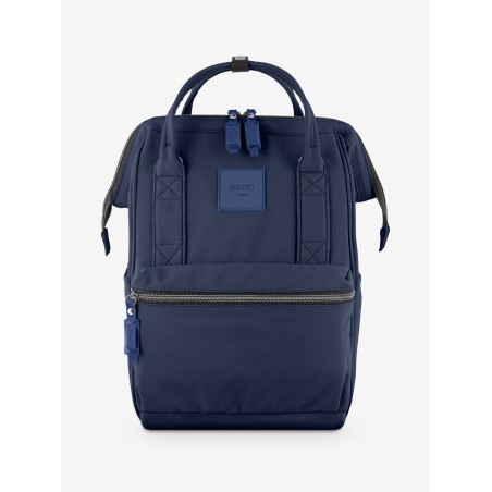 Casanova Blu Navy Zaino Borsa tessuto riciclato idrorepellente
