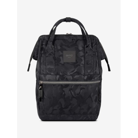 Squero Nero Camouflage Zaino Borsa tessuto riciclato idrorepellente