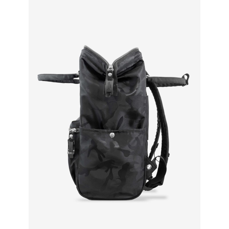 Squero Nero Camouflage Zaino Borsa tessuto riciclato idrorepellente