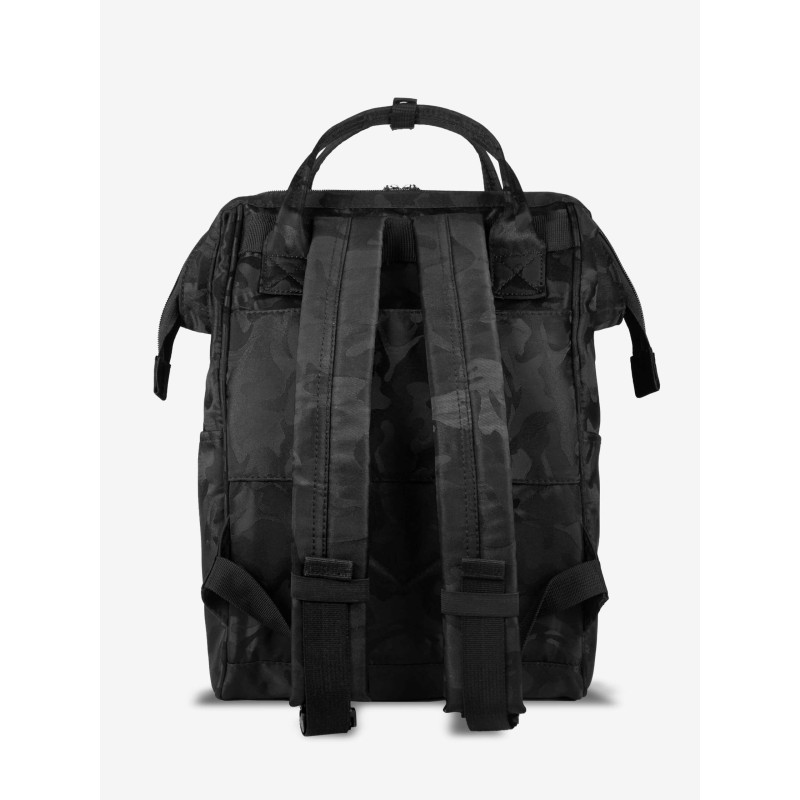 Squero Nero Camouflage Zaino Borsa tessuto riciclato idrorepellente