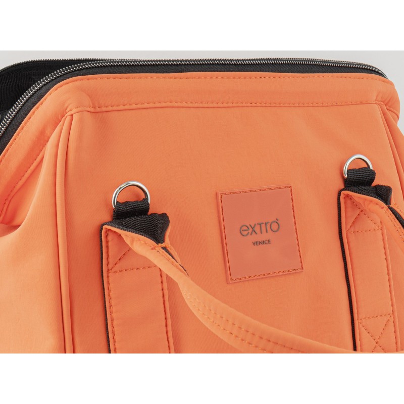 Calle Arancio Zaino Borsa tessuto riciclato idrorepellente