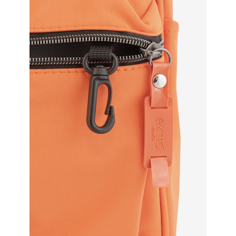 Calle Arancio Zaino Borsa tessuto riciclato idrorepellente