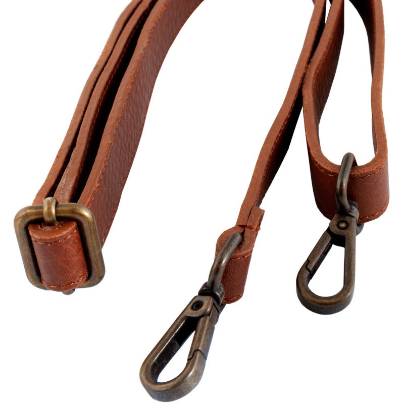 Tracolla pelle Tuscany -Made in Italy