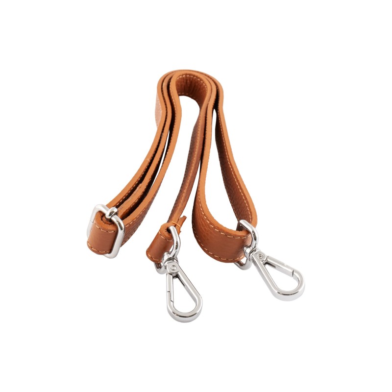 Tracolla Marrone pelle - Made in Italy