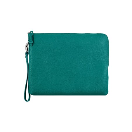 Porta PC in Vera Pelle Italiana realizzata a mano in Venezia – Tiffany 32 × 25 × 2,5 cm