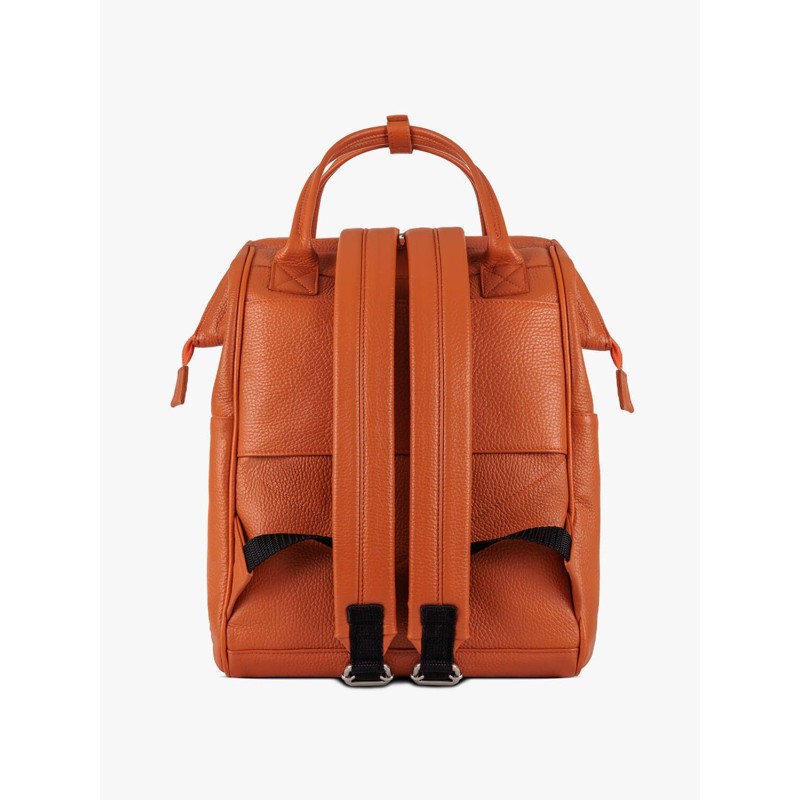 Arsenale BagPack Pelle Arancio | Made in Italy | Extrò