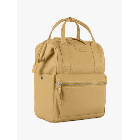 Peggy BagPack Pelle Vaniglia | Made in Italy | Extrò