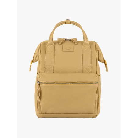Peggy BagPack Pelle Vaniglia | Made in Italy | Extrò