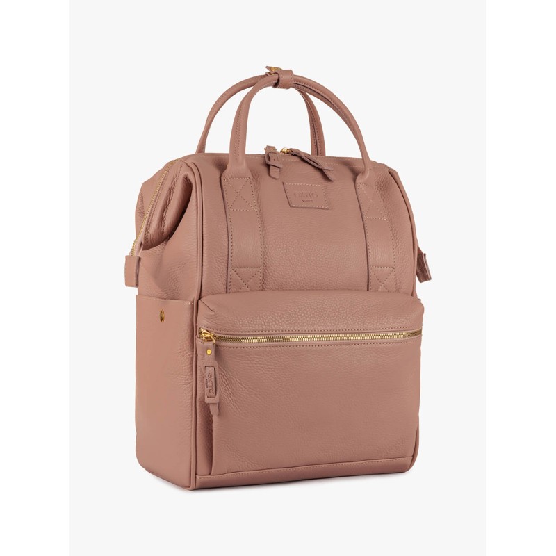 Santa Lucia Blush Leather BagPack | Made in Italy | Extrò